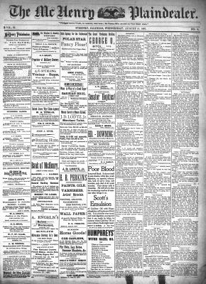 McHenry Plaindealer (McHenry, IL), 11 Aug 1897