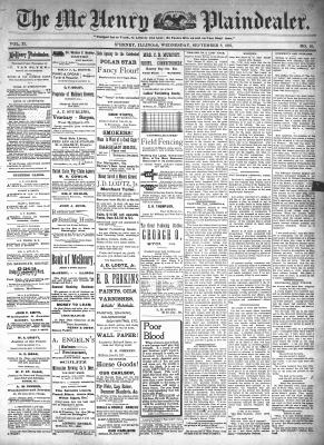 McHenry Plaindealer (McHenry, IL), 8 Sep 1897