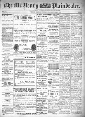 McHenry Plaindealer (McHenry, IL), 15 Sep 1897