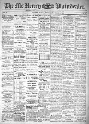 McHenry Plaindealer (McHenry, IL), 27 Oct 1897