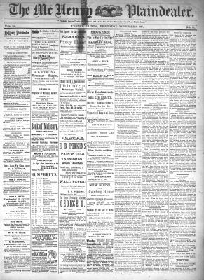 McHenry Plaindealer (McHenry, IL), 3 Nov 1897