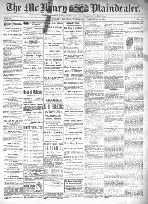 McHenry Plaindealer (McHenry, IL), 17 Nov 1897