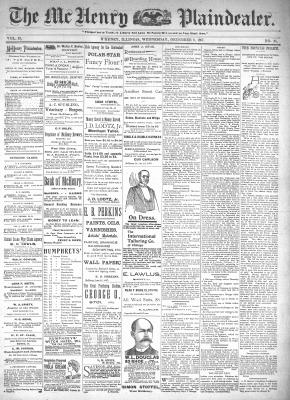 McHenry Plaindealer (McHenry, IL), 8 Dec 1897