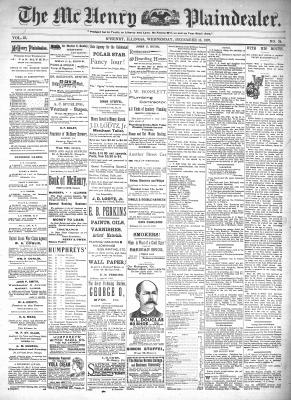 McHenry Plaindealer (McHenry, IL), 15 Dec 1897