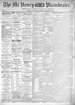 McHenry Plaindealer (McHenry, IL), 2 Feb 1898