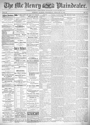 McHenry Plaindealer (McHenry, IL), 16 Feb 1898