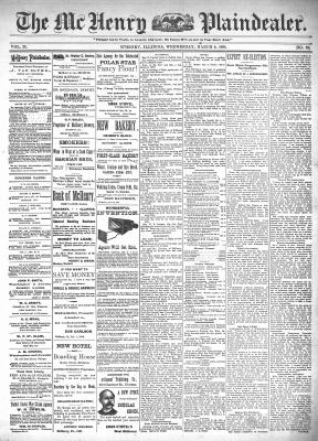 McHenry Plaindealer (McHenry, IL), 9 Mar 1898