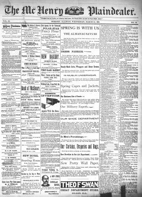 McHenry Plaindealer (McHenry, IL), 23 Mar 1898