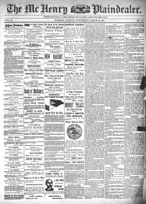 McHenry Plaindealer (McHenry, IL), 30 Mar 1898