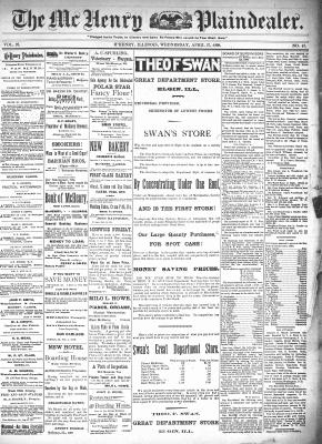 McHenry Plaindealer (McHenry, IL), 27 Apr 1898