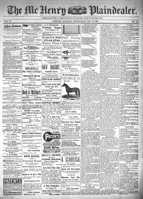 McHenry Plaindealer (McHenry, IL), 18 May 1898