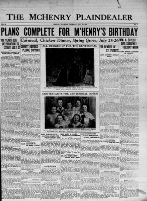 McHenry Plaindealer (McHenry, IL), 23 Jul 1936