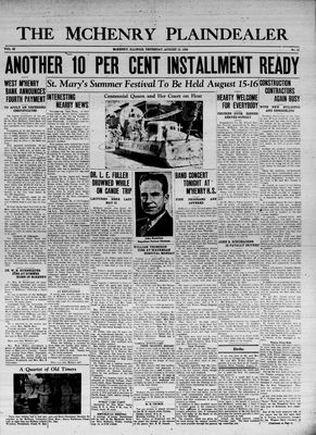 McHenry Plaindealer (McHenry, IL), 13 Aug 1936