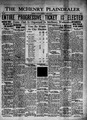 McHenry Plaindealer (McHenry, IL), 22 Apr 1937