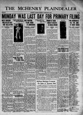 McHenry Plaindealer (McHenry, IL), 24 Feb 1938