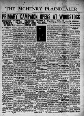 McHenry Plaindealer (McHenry, IL), 10 Mar 1938