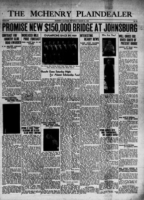 McHenry Plaindealer (McHenry, IL), 24 Mar 1938