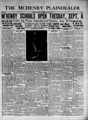 McHenry Plaindealer (McHenry, IL), 18 Aug 1938