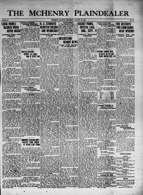 McHenry Plaindealer (McHenry, IL), 25 Aug 1938