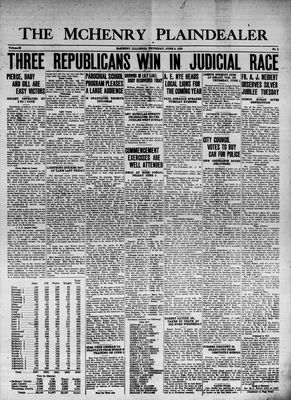 McHenry Plaindealer (McHenry, IL), 8 Jun 1939