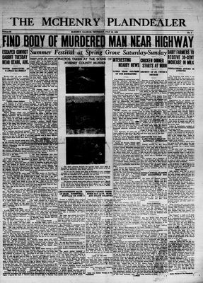 McHenry Plaindealer (McHenry, IL), 20 Jul 1939