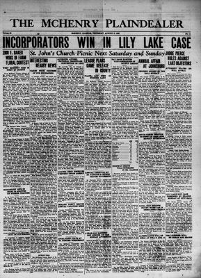 McHenry Plaindealer (McHenry, IL), 3 Aug 1939