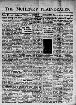 McHenry Plaindealer (McHenry, IL), 7 Sep 1939