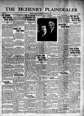 McHenry Plaindealer (McHenry, IL), 19 Oct 1939