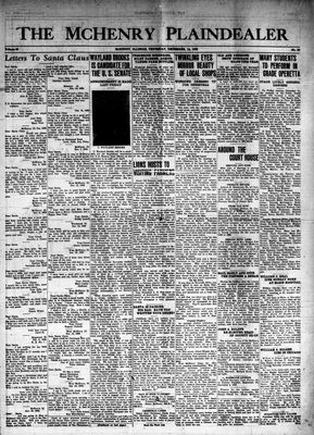 McHenry Plaindealer (McHenry, IL), 14 Dec 1939