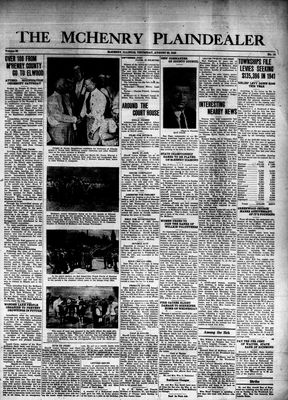 McHenry Plaindealer (McHenry, IL), 22 Aug 1940