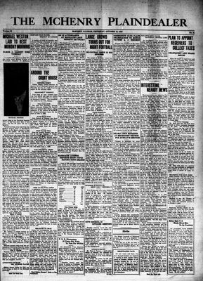 McHenry Plaindealer (McHenry, IL), 10 Oct 1940