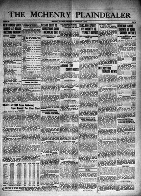 McHenry Plaindealer (McHenry, IL), 5 Dec 1940