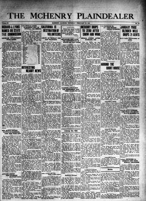 McHenry Plaindealer (McHenry, IL), 20 Feb 1941