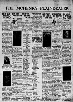 McHenry Plaindealer (McHenry, IL), 15 Oct 1942