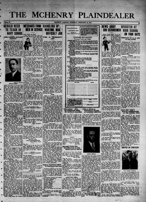 McHenry Plaindealer (McHenry, IL), 18 Feb 1943