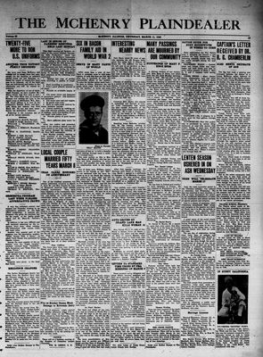 McHenry Plaindealer (McHenry, IL), 11 Mar 1943