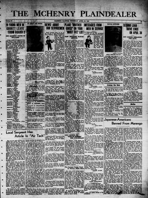 McHenry Plaindealer (McHenry, IL), 29 Apr 1943