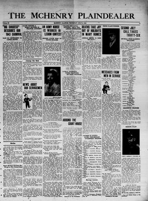 McHenry Plaindealer (McHenry, IL), 8 Jul 1943