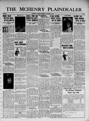 McHenry Plaindealer (McHenry, IL), 28 Oct 1943