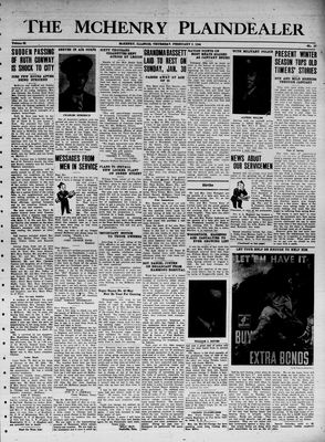 McHenry Plaindealer (McHenry, IL), 3 Feb 1944