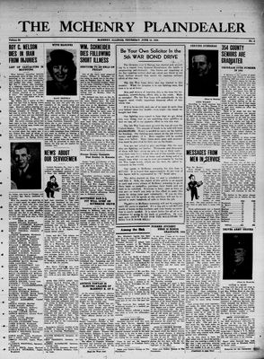 McHenry Plaindealer (McHenry, IL), 15 Jun 1944