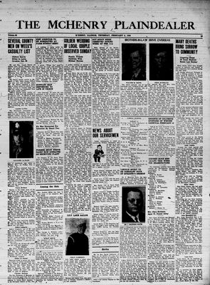 McHenry Plaindealer (McHenry, IL), 8 Feb 1945