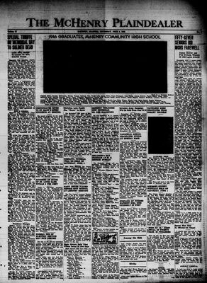 McHenry Plaindealer (McHenry, IL), 6 Jun 1946