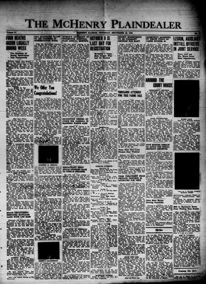 McHenry Plaindealer (McHenry, IL), 26 Sep 1946