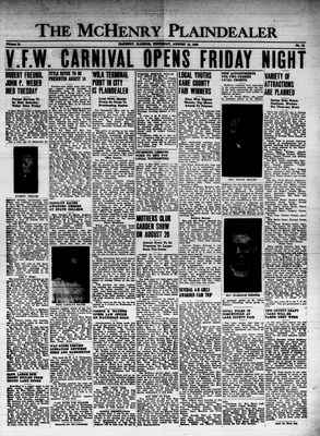 McHenry Plaindealer (McHenry, IL), 12 Aug 1948