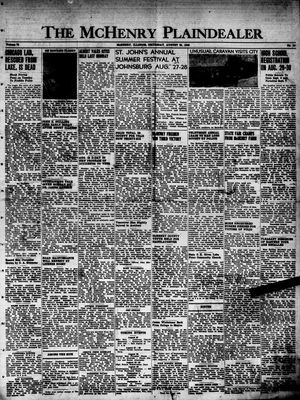 McHenry Plaindealer (McHenry, IL), 25 Aug 1949