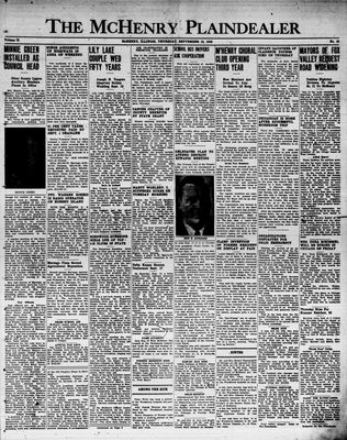 McHenry Plaindealer (McHenry, IL), 15 Sep 1949