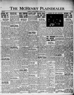 McHenry Plaindealer (McHenry, IL), 16 Mar 1950