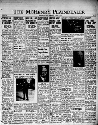 McHenry Plaindealer (McHenry, IL), 23 Mar 1950