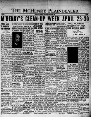 McHenry Plaindealer (McHenry, IL), 20 Apr 1950